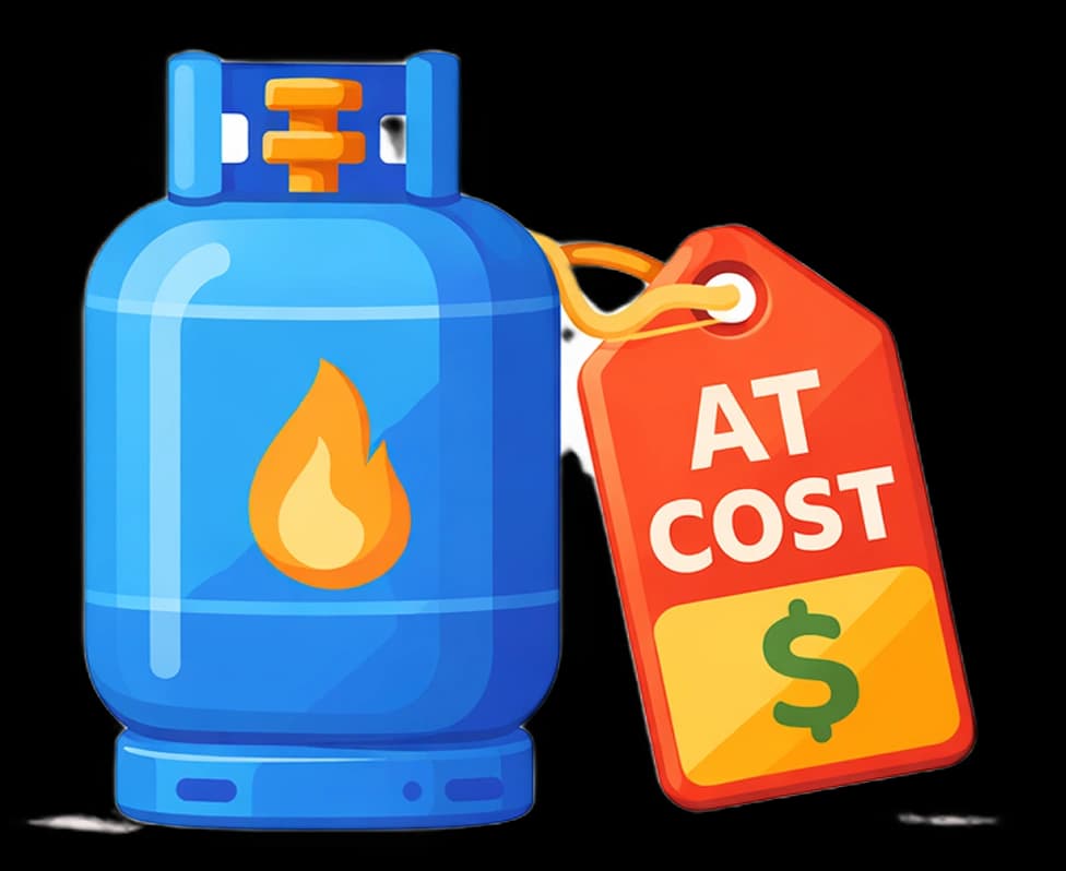 Cooking Gas at Cost Price